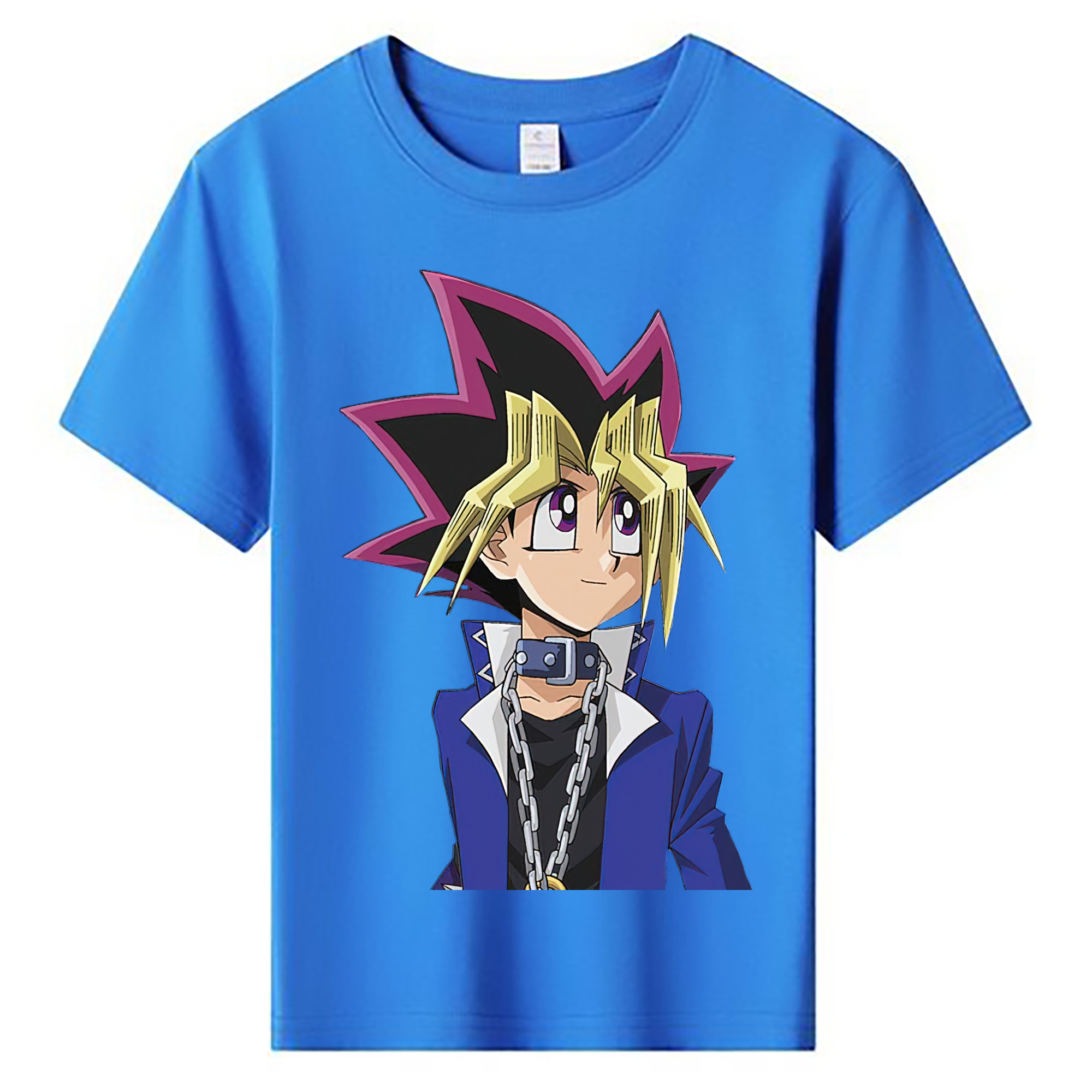 （画像用） 遊☆戯☆王 Yu-Gi-Oh! 綿100％キッズTシャツ（フロントプリント）
